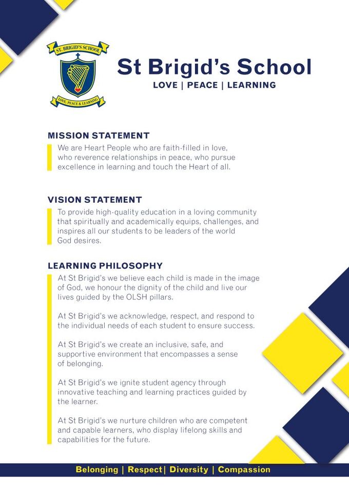 St Brigid's School Mission Vision and Learning Philosophy.JPG