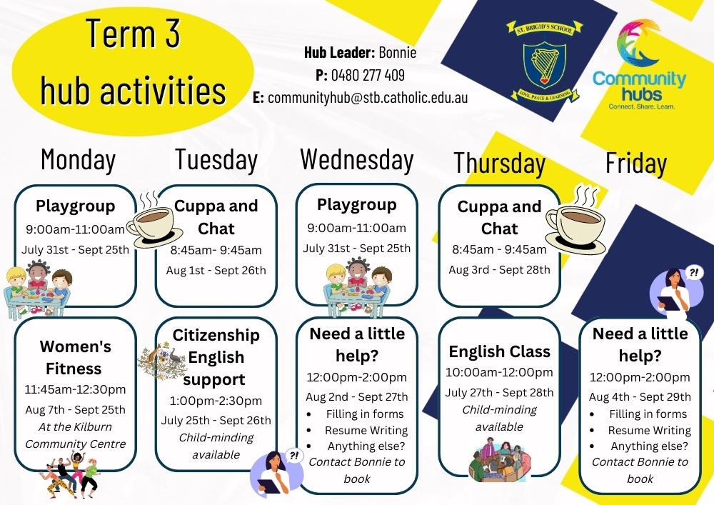 Term 3 Community Hub Program 